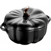 Staub Seramik Balkabağı Kase Siyah 12Cm