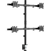 STD5704B 17-32 Dörtlü Monitör Standı, 2x2 Kurulum, Trader/yazılımcı Monitör Kolu/tutucu, 735MM Direk Yükseklik Ayarlı, Vesa (4X7KG)