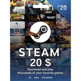 Steam Cüzdan Kodu 20 USD Dijital Hediye Kartı Anında Teslimat Esnek Harcama Seçenekleriyle