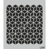 Stencil Boyama Şablonu 21x25 Cm. L097