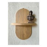 Step and Maker Ahşap MDF Dekoratif Tekli Duvar Rafı