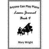 Step Kitap Anyone Can Play Piano: Lesson Journal Book Four