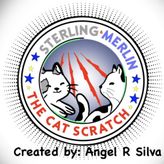 Sterling and Merlin: the Cat Scratch.