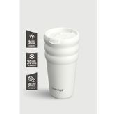 Stevig Bubble Çelik Termos 600 ml ST-249 White Stone