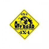 Sticker Masters 4x4 Off Road Yellow Sticker