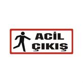 Sticker Masters Acil Çıkış Sticker