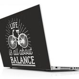 Sticker Masters Bisiklet Laptop Sticker