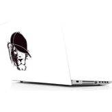 Sticker Masters Black Lion With Hat Laptop Duvar Stickerı