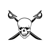 Sticker Masters Blade Skull Sticker