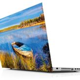 Sticker Masters Blue Sky And Lake Laptop Duvar Stickerı