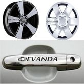 Sticker Masters Chevrolet Evanda Kapı Kolu Jant Sticker