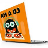 Sticker Masters I Am A Dj Laptop Duvar Stickerı