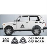 Sticker Masters Lada Niva Set-4 Sticker