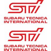 Sticker Masters Subaru Sti Sticker Set