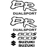 Sticker Masters Suzuki DR 800 Sticker Set
