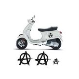 Sticker Masters Vespa Anarchy Sticker