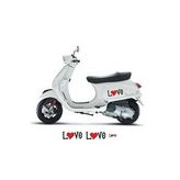 Sticker Masters Vespa Love Sticker