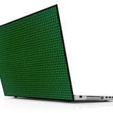 Sticker Masters Virtual Green Binary Code Laptop Sticker