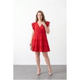 Stil Diva Astarlı Büyük Beden Mini Elbise