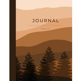 Stillness & Pines: A Simple Daily Journal for Reflection & Notes