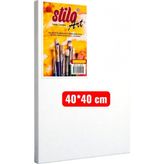 Stilo Art Canvas 40X40 cm Tuval - Beyaz