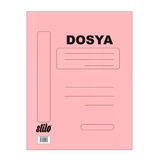 Stilo Tam Kapak Pembe Dosya Lüks - 6 Adet