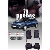 Stiloto Renault Megane 3 (2009-2016) 7d Deri Havuzlu Oto Paspas | Tam Koruma,araca Özel Kesim & Hızlı Montaj