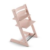 Stokke Tripp Trapp sandalye, sakin pembe, ayarlanabilir, dönüştürülebilir sandalye, yeni yürümeye başlayan çocuklar, çocuklar ve yetişkinler için - rahat, konforlu ve ergonomik - klasik tasarım