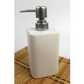 Stonware Sıvı Sabunluk Beyaz Kare 450ml