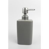 Stonware Sıvı Sabunluk Gri Kare 450ml