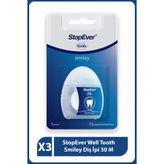 Stopever Well Tooth Smıley Diş Ipi 50 M X3