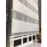 Storburada STB-481 Pliseli Zebra Ekru Etek Dilimli 30x200 cm Stor Perde