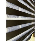 StorBurada Zebra Stor Perde Siyah Etek Dilimli Stb-400-v15