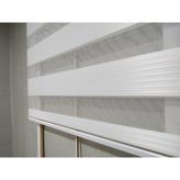 Story Perde Düz Geniş Piliseli Krem Zebra 230x290 cm Stor Perde