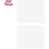 Str Store Şeffaf Bal Petek Şeklinde 3D Sticker Motosiklet Depo Yan Pad