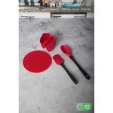 Str Store Silikon Nihale Seti (Kırmızı) - Altın