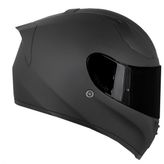 Strada Mat Siyah Kask ( Güneş Vizörlü ) - XL