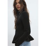Stradivarius Peplum triko kazak