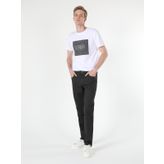 Straight Fit Haki Erkek Pantolon