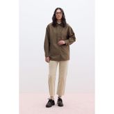 STRAIGHT YÜKSEK BEL DENİM PANTOLON CAMEL