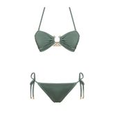 Straplez Aksesuar Brezilya Bikini Takım