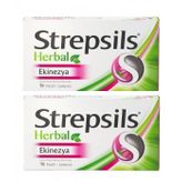 Strepsils Herbal Ekinezya Şekersiz 2x16 Pastil