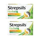 Strepsils Herbal Propolis C Vitamini 2x16 Pastil