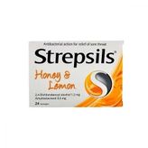 Strepsils Limon Ve Bal Aromalı Boğaz Pastili