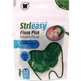 Strleasy Kürdanlı Diş İpi Floss Pick 32 Adet