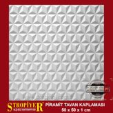 Stropiyer Tavan Kaplama Piramit Modeli , 1 Adet