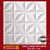 Stropiyer Tavan Kaplama Yonca Modeli , 10 M2 = 40 Ad.