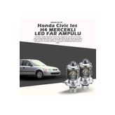 STS Oto Aksesuar Honda Civic Ies Mercek LED Xenon Uzun - Kısa Çift Renk