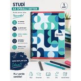 Studi Desenli A4 Spiralli Defter – 72 Yaprak –