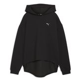 Studio Textured Kadın Siyah Antrenman Sweatshirt 52575601